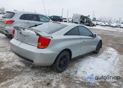 2000 Toyota Celica Gt z USA, uszkodzony, nr VIN JTDDR32T4Y0030937